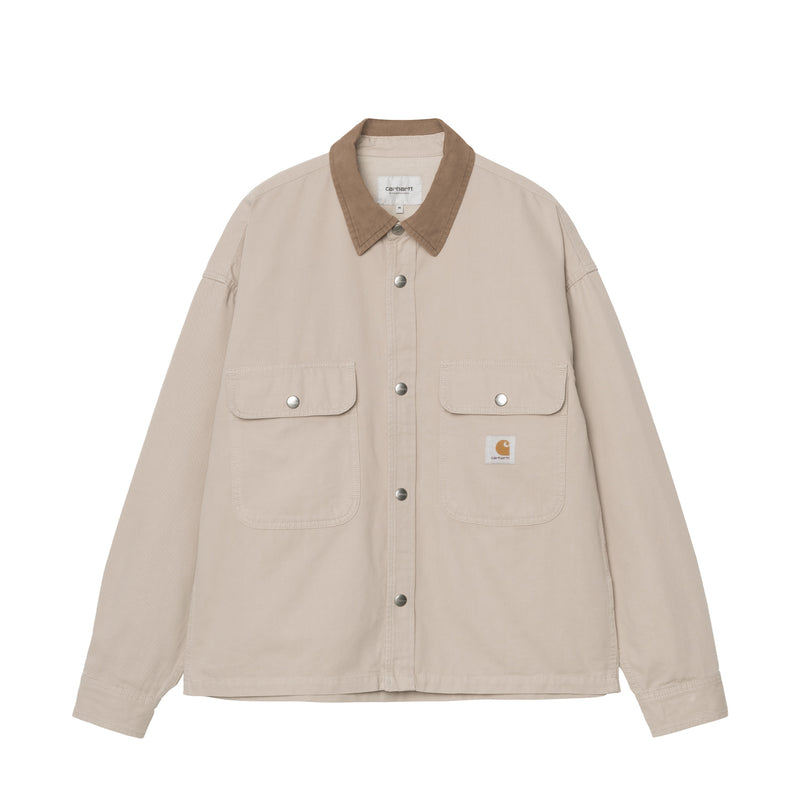 Carhartt WIP PRESCOTT SHIRT JACKET, String/Leather