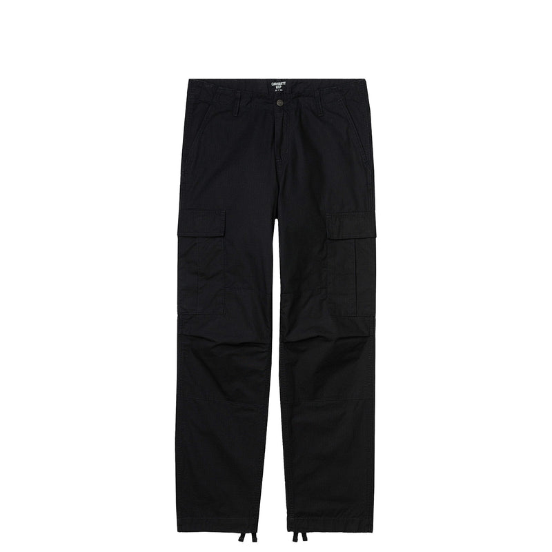 Carhartt WIP REGULAR CARGO PANT, Black (Rinsed)