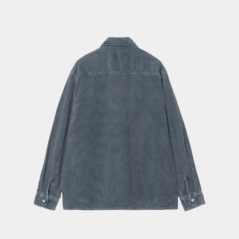 Carhartt WIP REYNOLD SHIRT JACKET, Dusky Blue