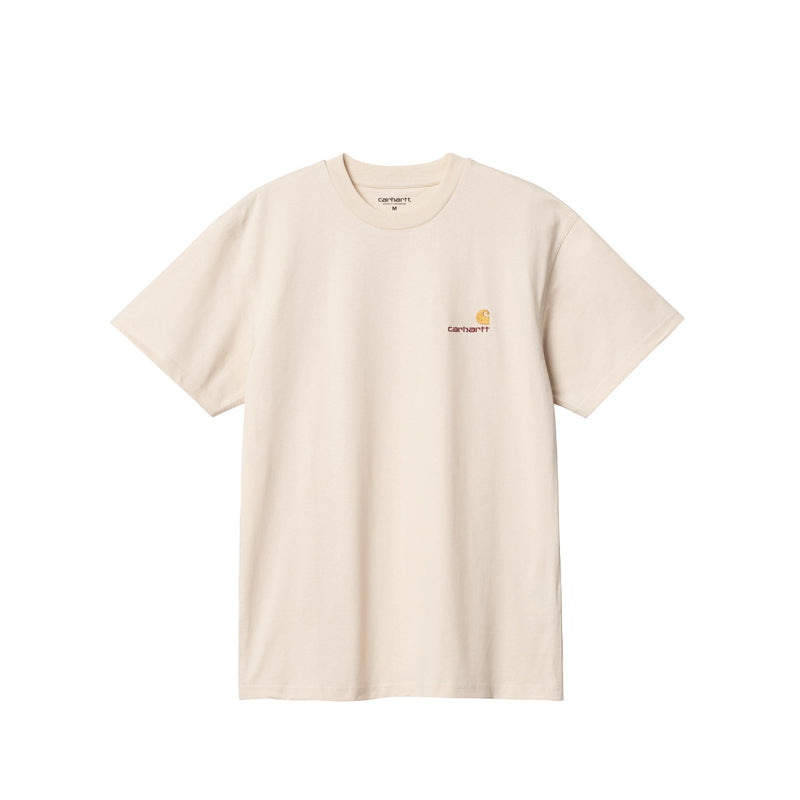 Carhartt WIP S/S AMERICAN SCRIPT T-SHIRT, Natural