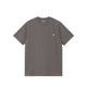 Carhartt WIP S/S AMERICAN SCRIPT T-SHIRT, Porphyry