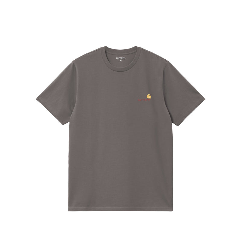 Carhartt WIP S/S AMERICAN SCRIPT T-SHIRT, Porphyry
