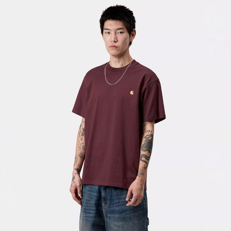 Carhartt WIP S/S AMERICAN SCRIPT T-SHIRT, Rondo
