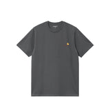 Carhartt WIP S/S AMERICAN SCRIPT T-SHIRT, Graphite