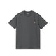 Carhartt WIP S/S AMERICAN SCRIPT T-SHIRT, Graphite