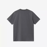 Carhartt WIP S/S AMERICAN SCRIPT T-SHIRT, Graphite