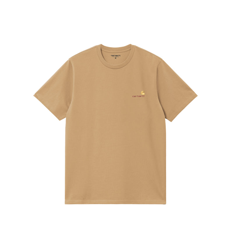 Carhartt WIP S/S AMERICAN SCRIPT T-SHIRT, WIP Dusty H