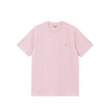 Carhartt WIP S/S CHASE T-SHIRT, Air Pink