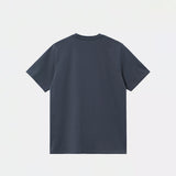 Carhartt WIP S/S CHASE T-SHIRT, Dusky Blue