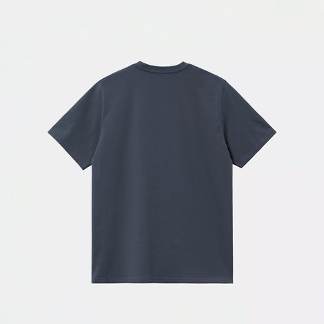 Carhartt WIP S/S CHASE T-SHIRT, Dusky Blue