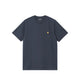 Carhartt WIP S/S CHASE T-SHIRT, Dusky Blue