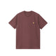 Carhartt WIP S/S CHASE T-SHIRT, Dusky Pink