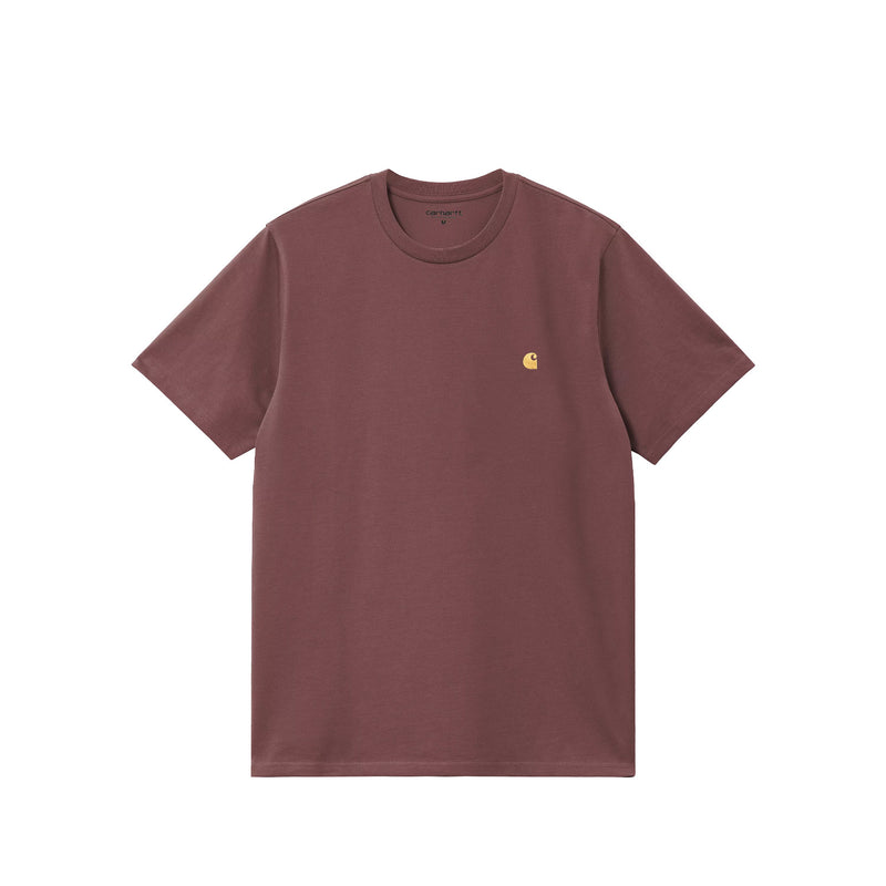 Carhartt WIP S/S CHASE T-SHIRT, Dusky Pink