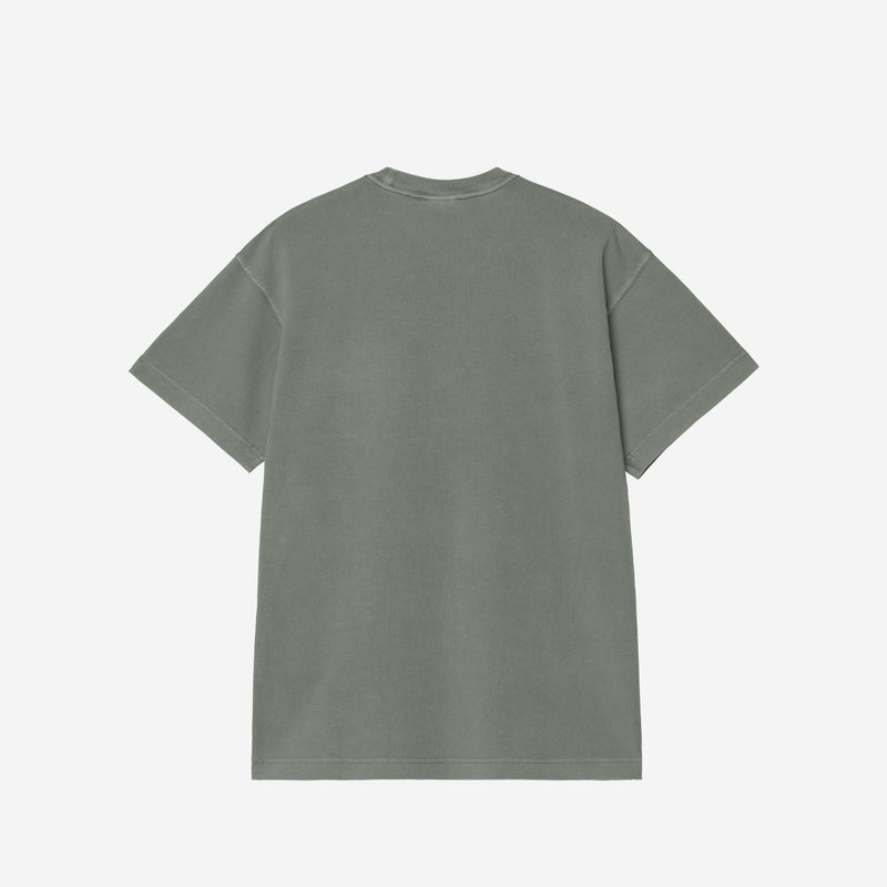 Carhartt WIP S/S COAT OF ARMS T-SHIRT, Velvet Green Garment Dyed