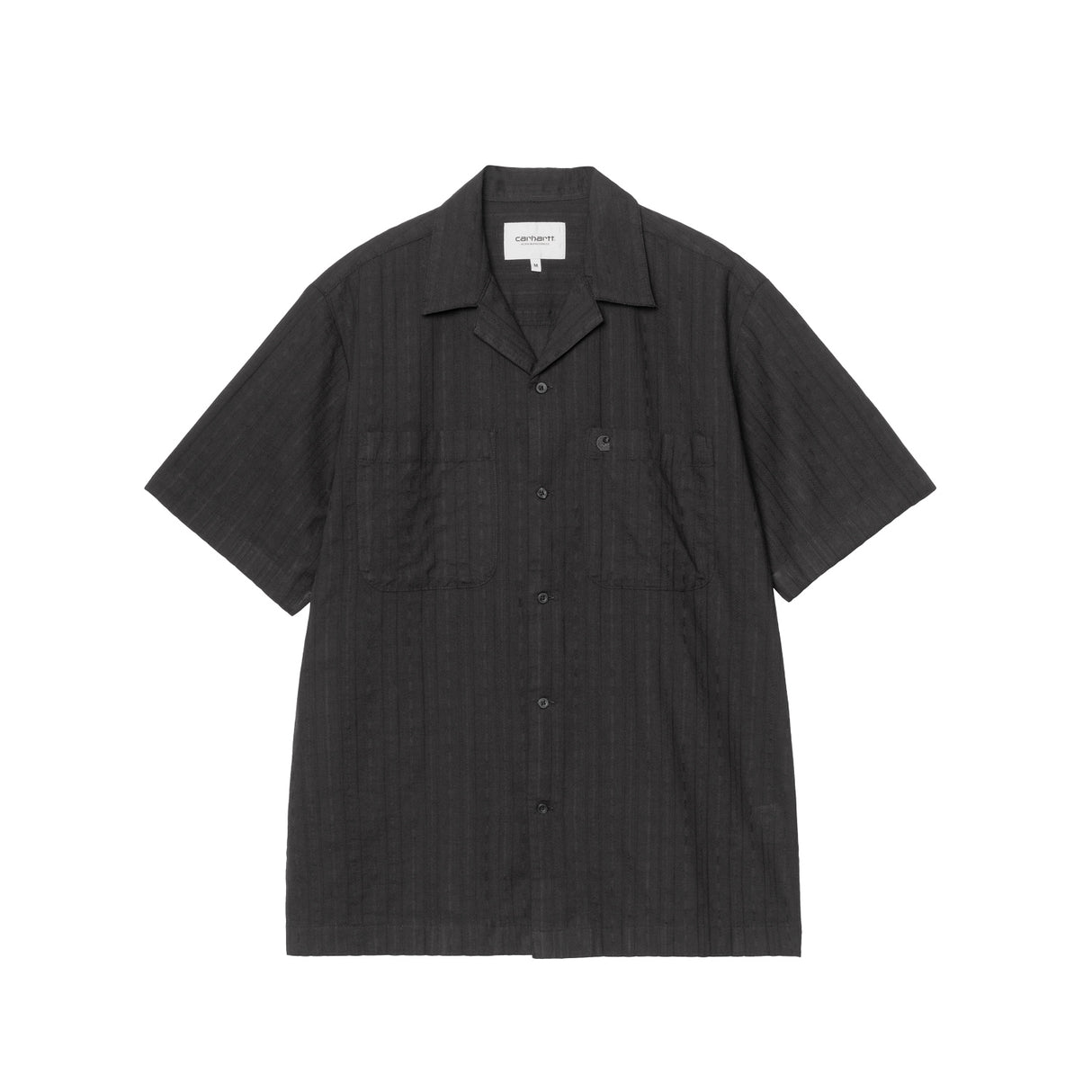 Carhartt WIP S/S GARETH SHIRT, Black