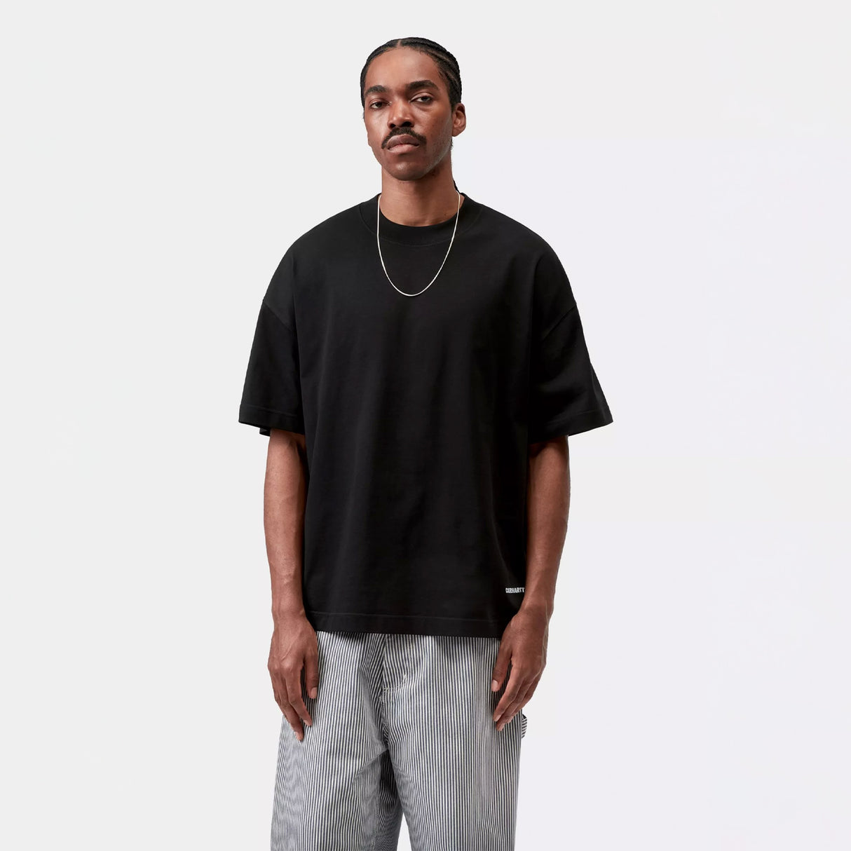Carhartt WIP S/S LINK SCRIPT T-SHIRT, Black/White