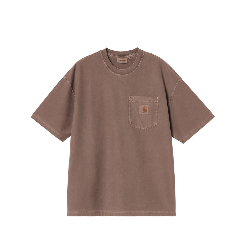 Carhartt WIP S/S LOOSE POCKET T-SHIRT, Tobacco Garment Dyed