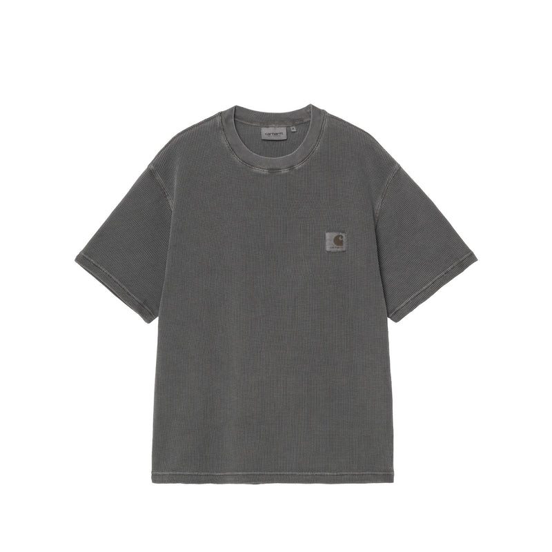 Carhartt WIP S/S NELSON WAFFLE T-SHIRT, Black