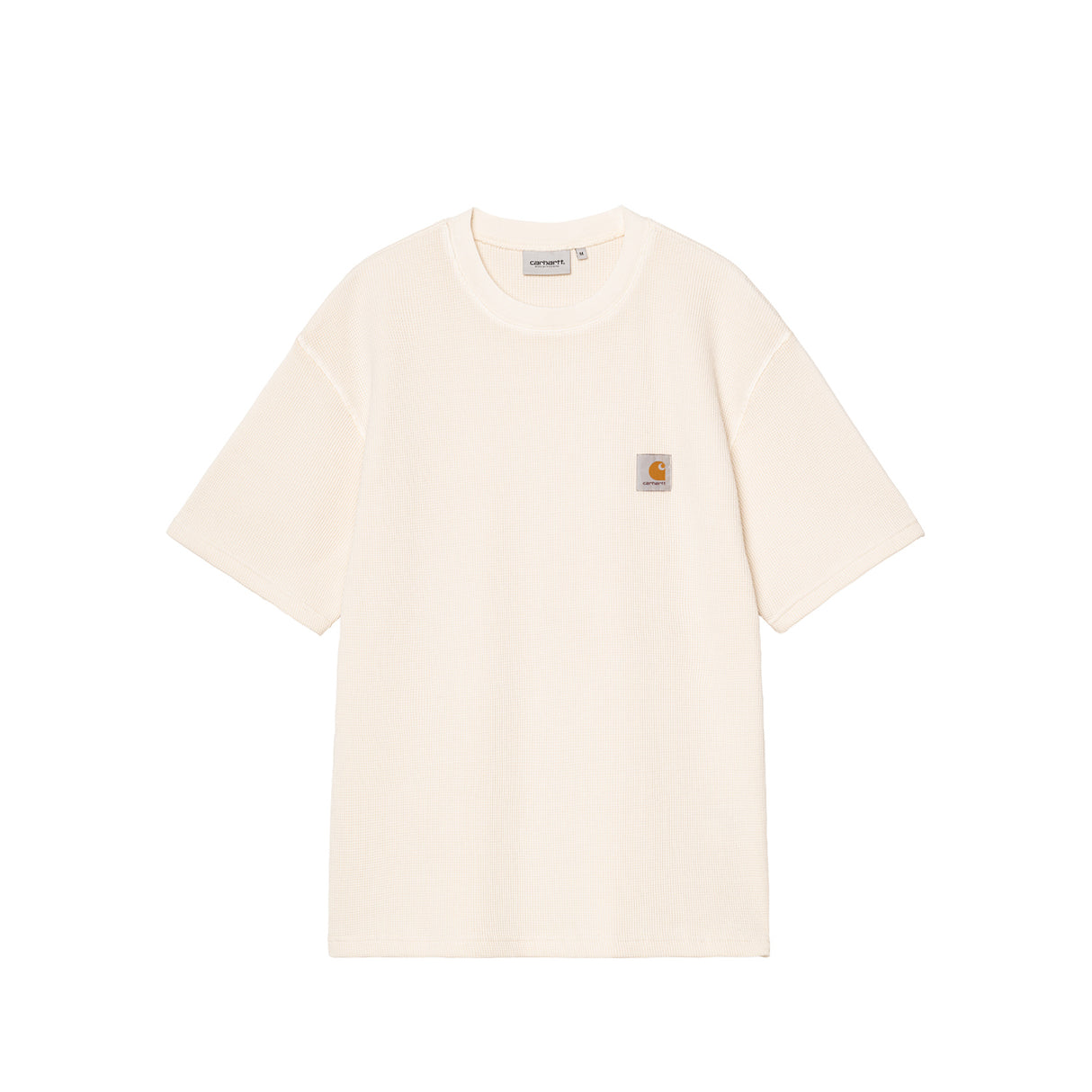 Carhartt WIP S/S NELSON WAFFLE T-SHIRT, Natural