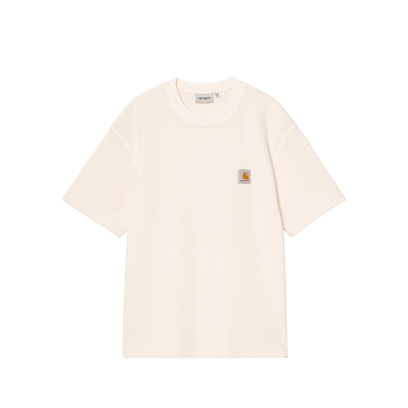 Carhartt WIP S/S NELSON WAFFLE T-SHIRT, Natural