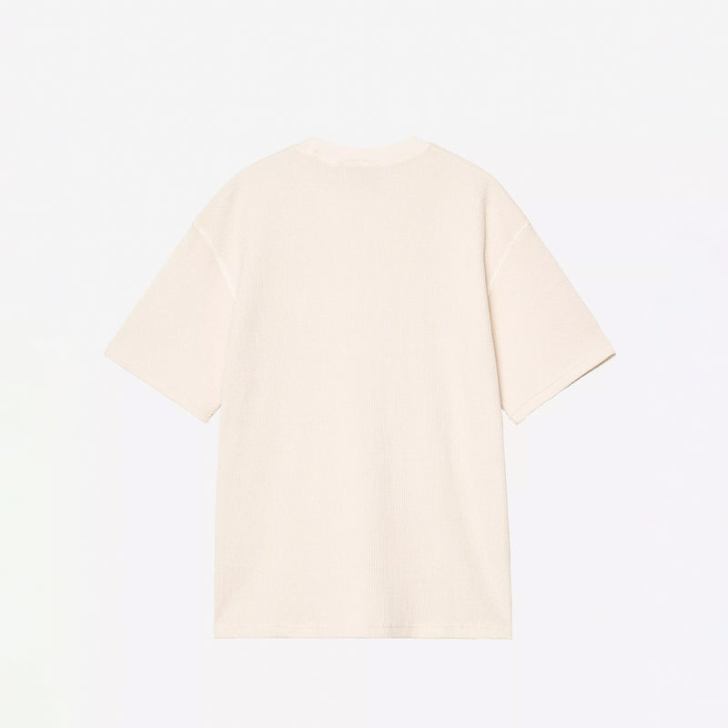Carhartt WIP S/S NELSON WAFFLE T-SHIRT, Natural