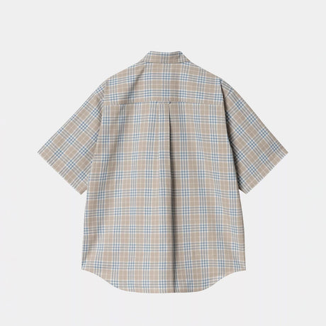 Carhartt WIP S/S NIVEN SHIRT NIVEN CHECK, Wall/Wax