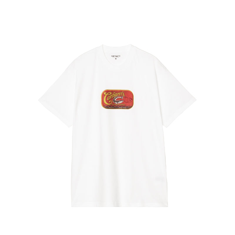 Carhartt WIP S/S SARDINAS T-SHIRT, White