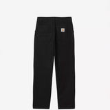 Carhartt WIP SIMPLE PANT, Black Rinsed