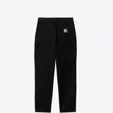 Carhartt WIP SINGLE KNEE PANT, Black