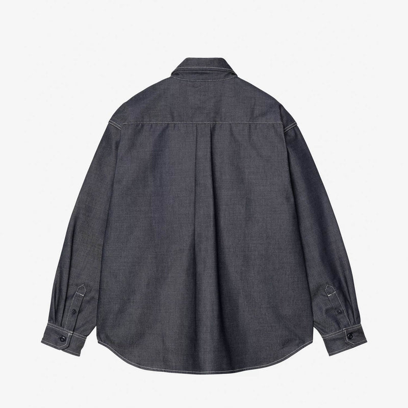Carhartt WIP TIGAN SHIRT JACKET, Blue Rigid