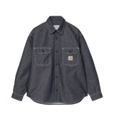 Carhartt WIP TIGAN SHIRT JACKET, Blue Rigid