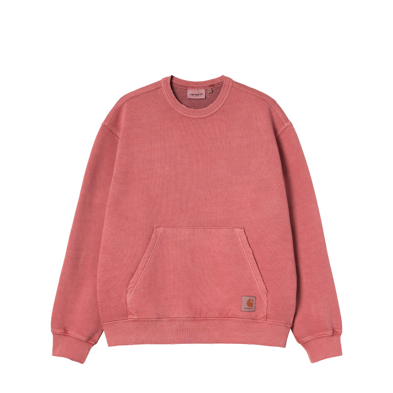 TORION SWEATSHIRT, Marsala Grind Wash