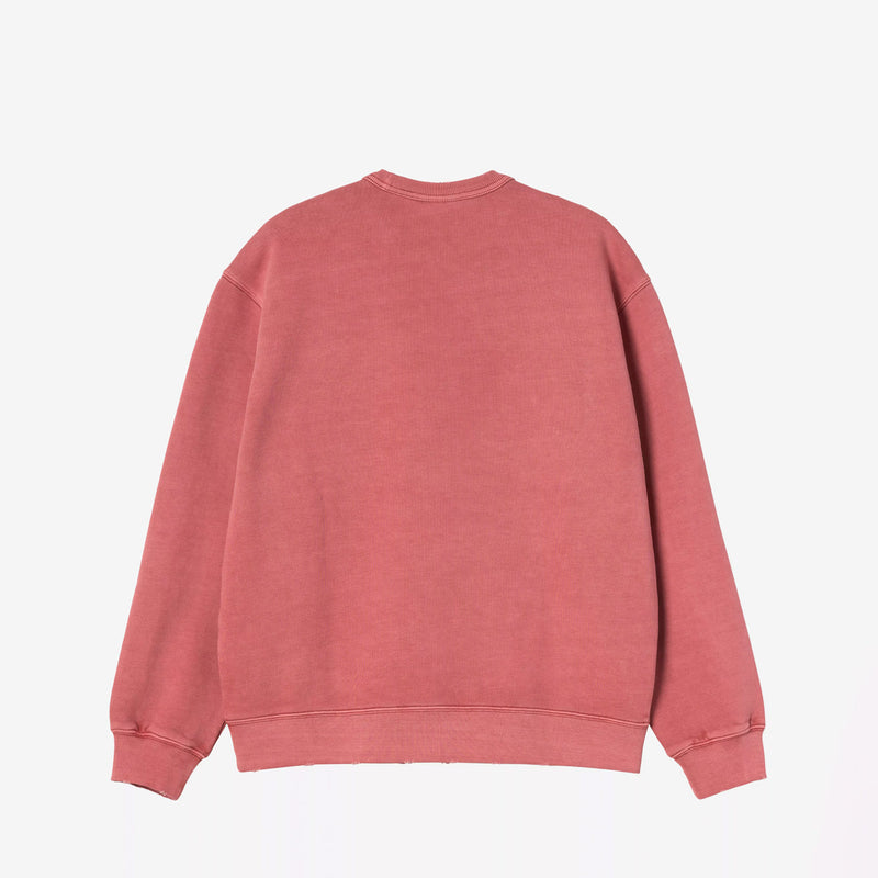 TORION SWEATSHIRT, Marsala Grind Wash