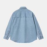 Carhartt WIP W' ALTA SHIRT JACKET, Blue Stone Bleached