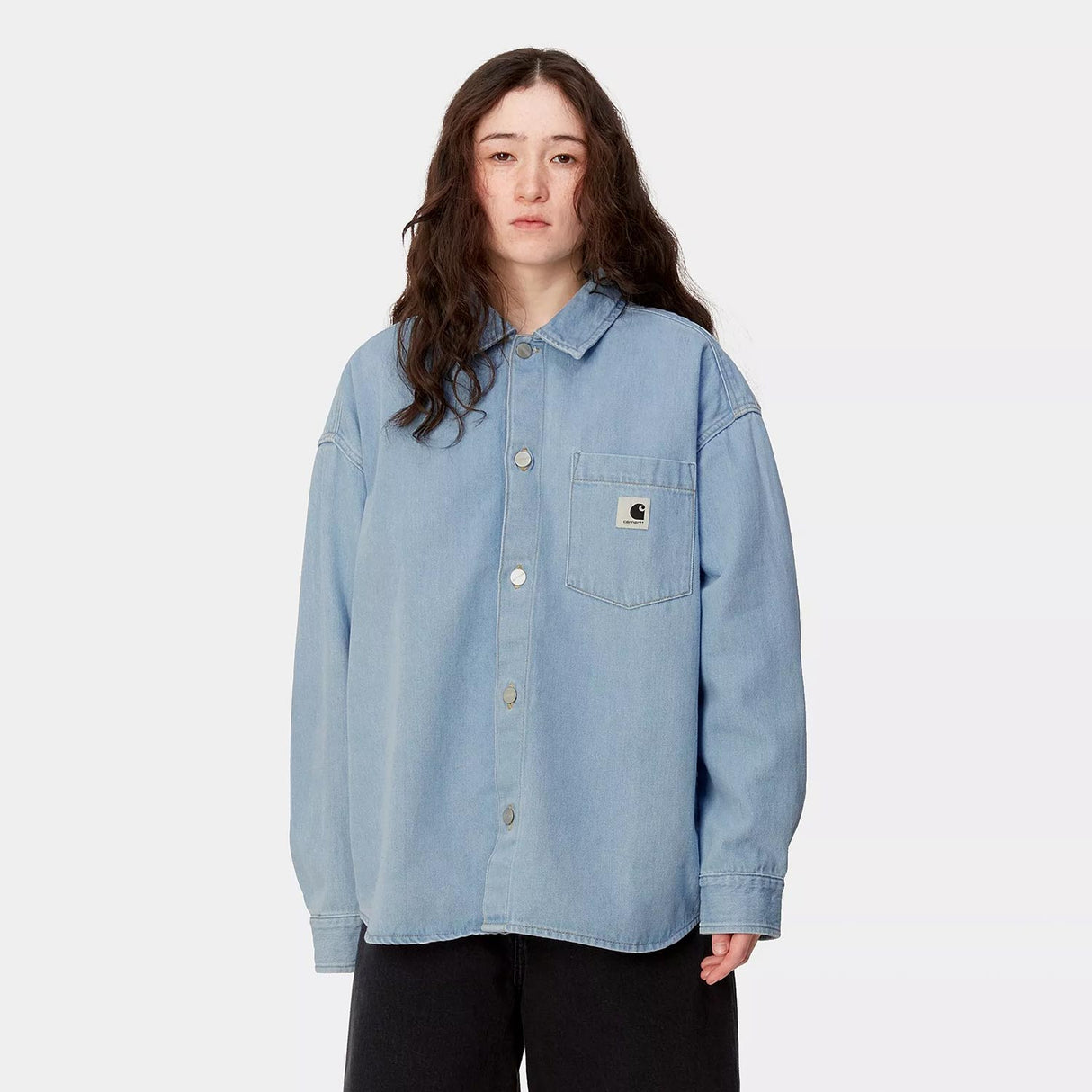 Carhartt WIP W' ALTA SHIRT JACKET, Blue Stone Bleached