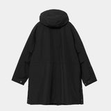 Carhartt WIP W' CLARTON PARKA, Black