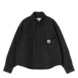 Carhartt WIP W' KELLY SHIRT JACKET, Black Rinsed