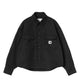 Carhartt WIP W' KELLY SHIRT JACKET, Black Rinsed