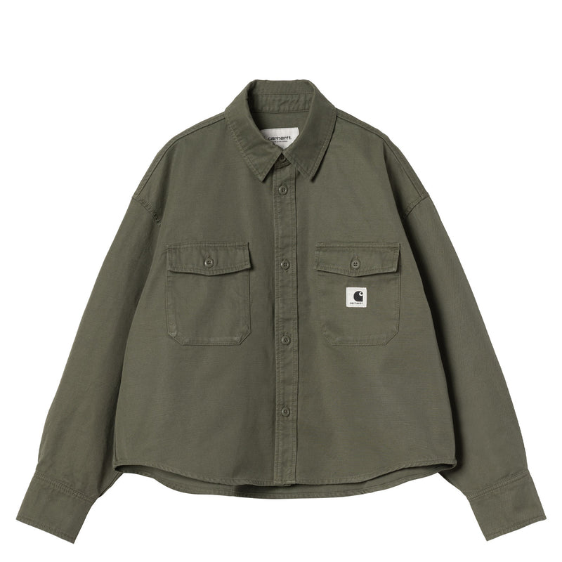 Carhartt WIP W' KELLY SHIRT JACKET, Leaf Rinsed