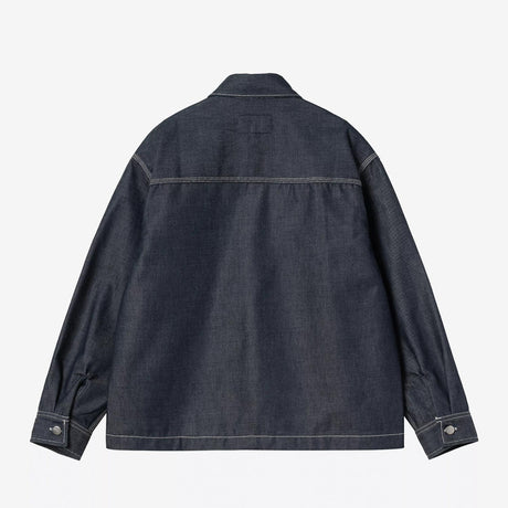 Carhartt WIP W' LOUIS SHIRT JACKET, Blue Rigid