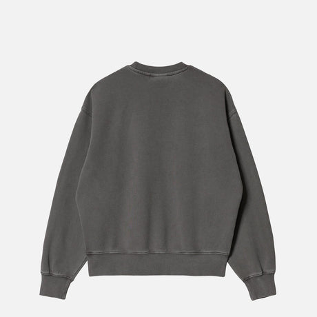 Carhartt WIP W' NELSON SWEATSHIRT, Black (Garment Dyed) - Image 2