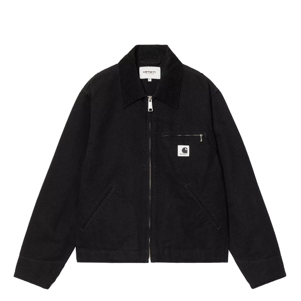 Carhartt Detroit Jacket　BLK size M Carhartt Detroit Jacket - Black / Black Stone Canvas | Flatspot