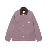Carhartt WIP W' OG MICHIGAN COAT, Phlox/Tobacco Stone canvas