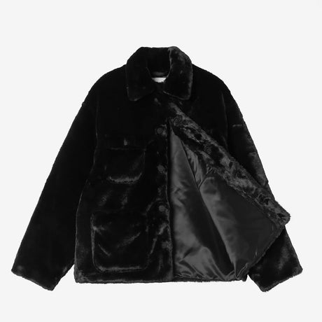 Carhartt WIP W' OLNEY MICHIGAN COAT, Black