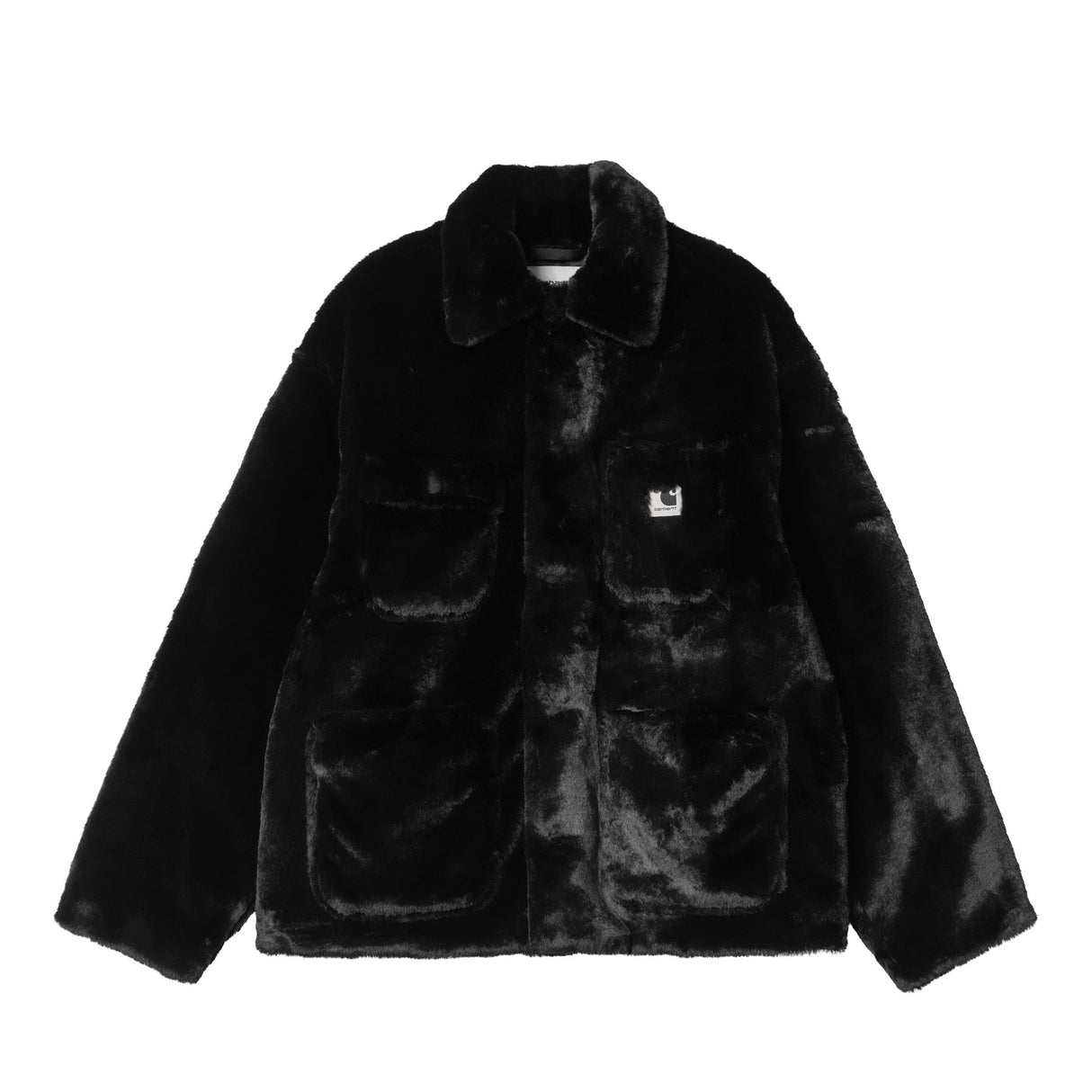 Carhartt WIP W' OLNEY MICHIGAN COAT, Black