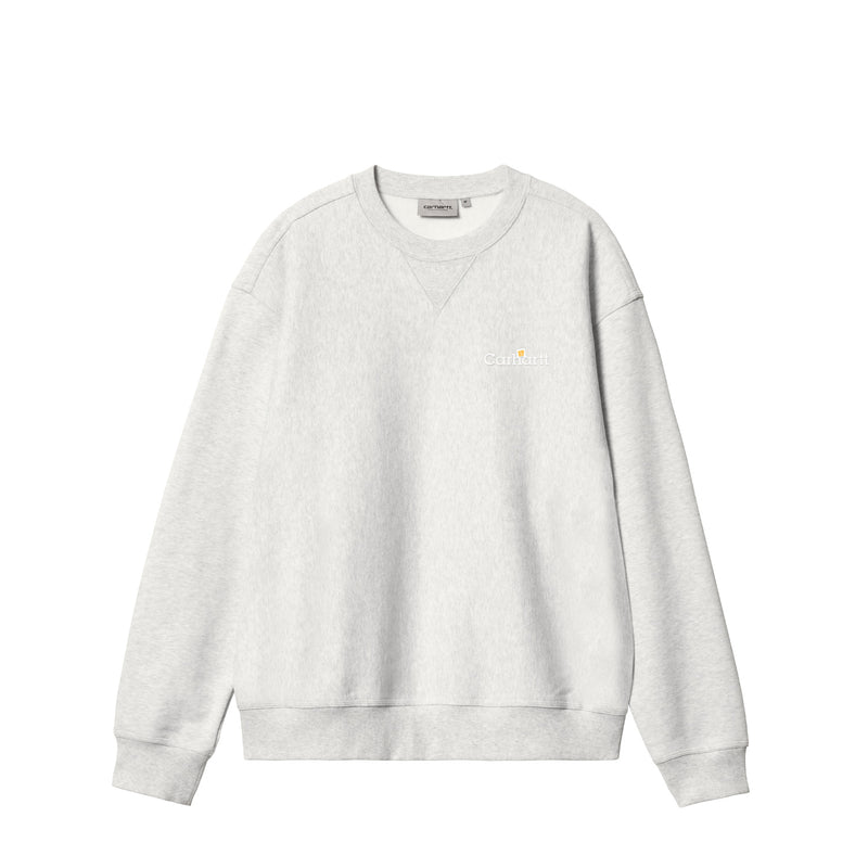 Carhartt WIP WIP LABEL SWEATSHIRT, Ash Heather