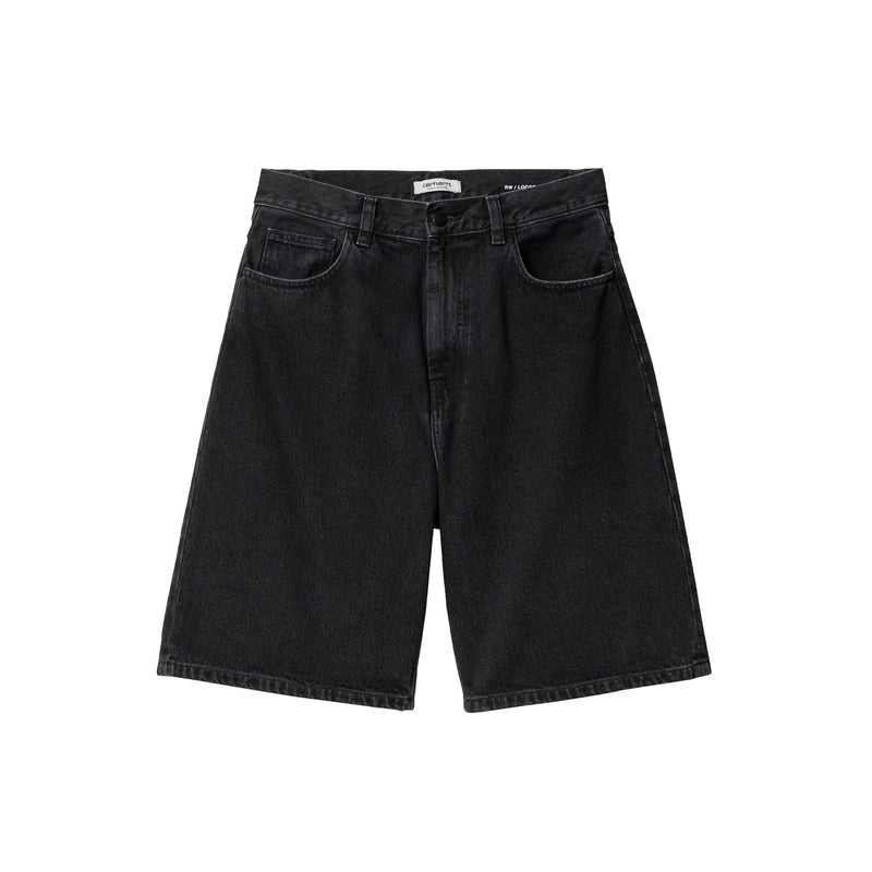 Carhartt WIP W' BRANDON SHORT, Black Stone Washed