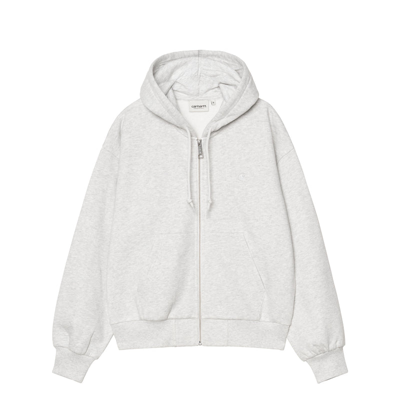 Carhartt WIP W' HOODED CASEY JACKET, Ash Heather/Silver