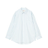 Carhartt WIP W' L/S ROYCE SHIRT, Icaria/White