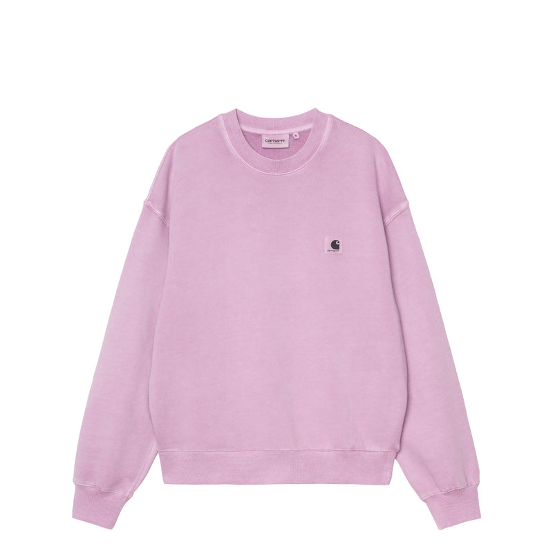 Carhartt WIP W' NELSON SWEATSHIRT, Gentle Purple Garment Dyed